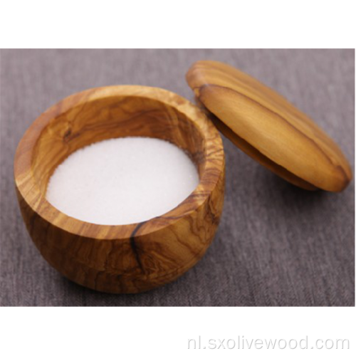 Olive Wood Salt Keeper